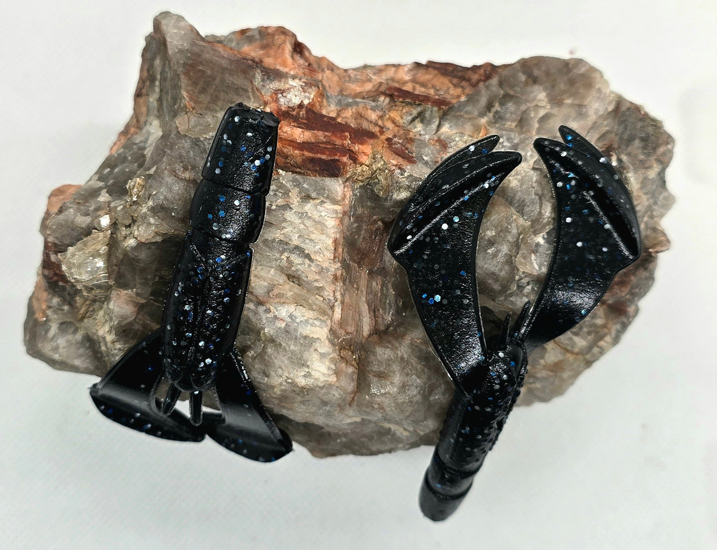Hatchet Creek Craw - Black with Blue and Silver
