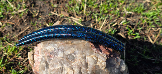 Sandbar Drift Worm - Black and Blue