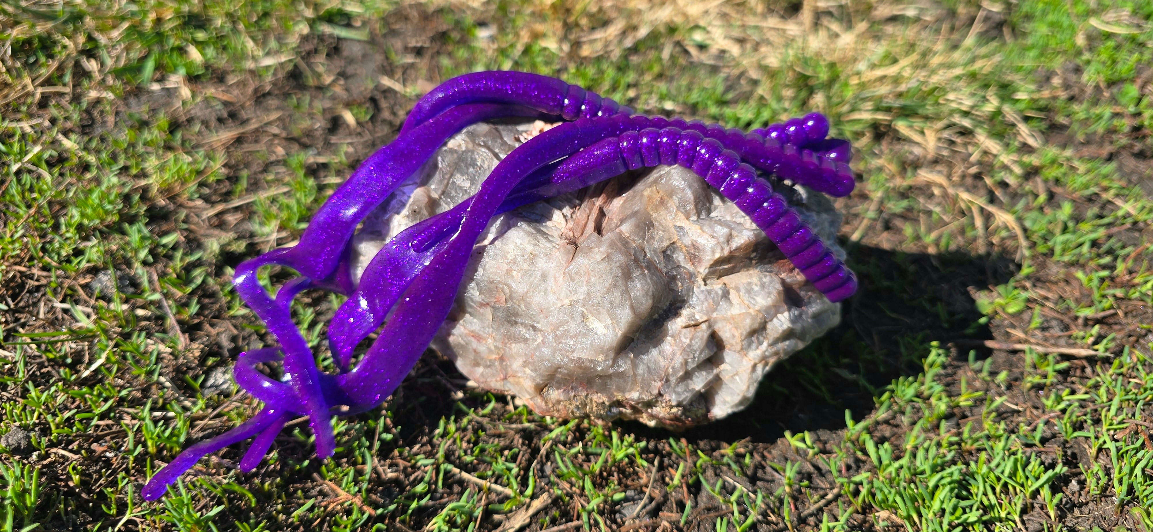 Vortex Worm - Electric Grape – Flat Water Customs